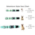 Euro-Dog Adventure Style Flat Weave Mountain Wave Climbing Rope Dog Collar Small - Poudre Pet & Feed Supply 2